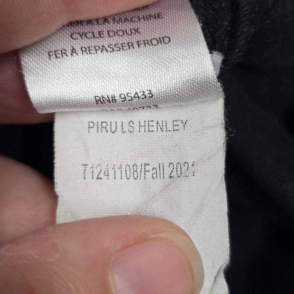 Toad & Co Womens Piru Long Sleeve Henley Top Size M‎ Minimalist Casual Layer - Picture 6 of 10